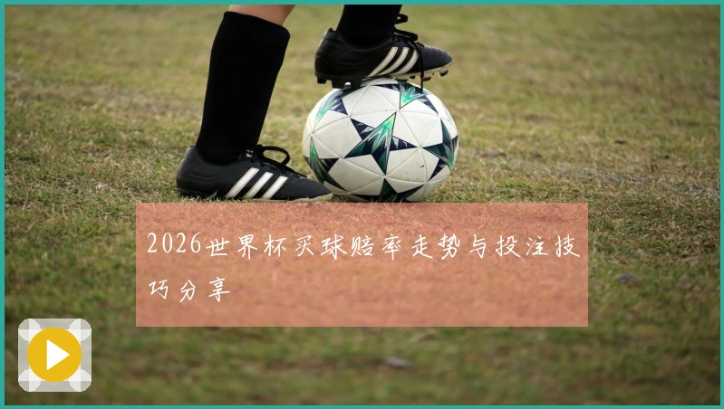 2026世界杯买球赔率走势与投注技巧分享
